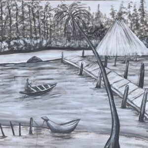 Bridge Painting(B&W)